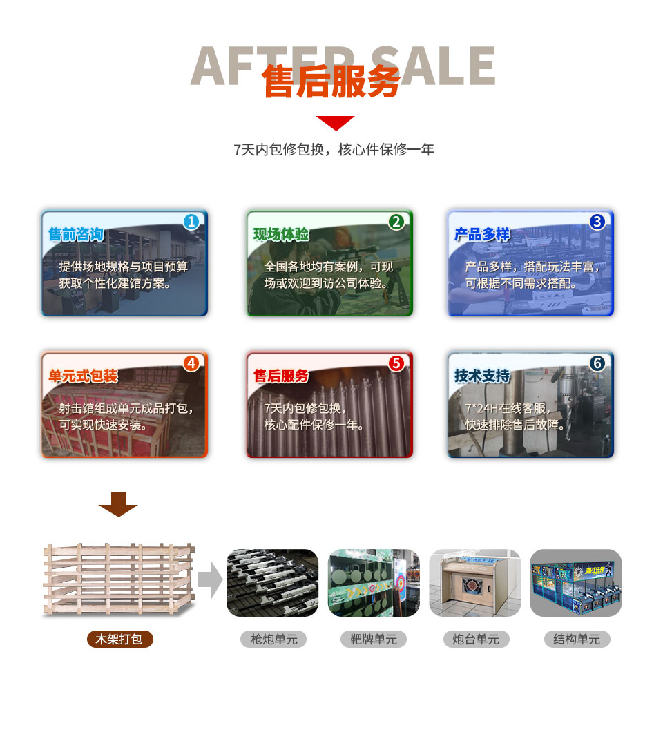 智博游乐气炮枪服务品质-售后保障
