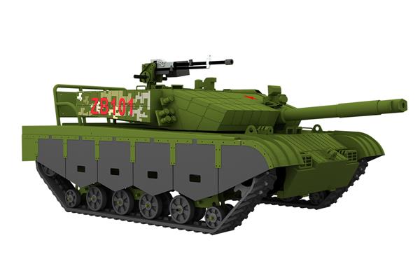 99A坦克车（军绿色）