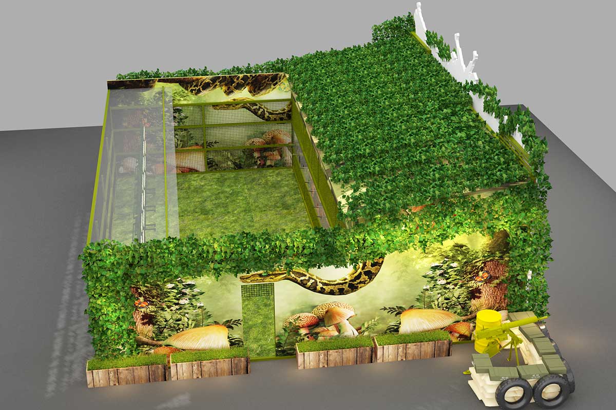 丛林狩猎射击场