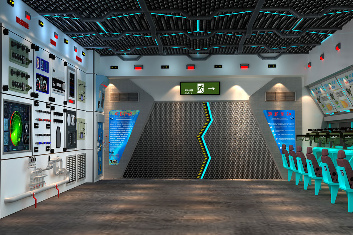 科幻风格射击场