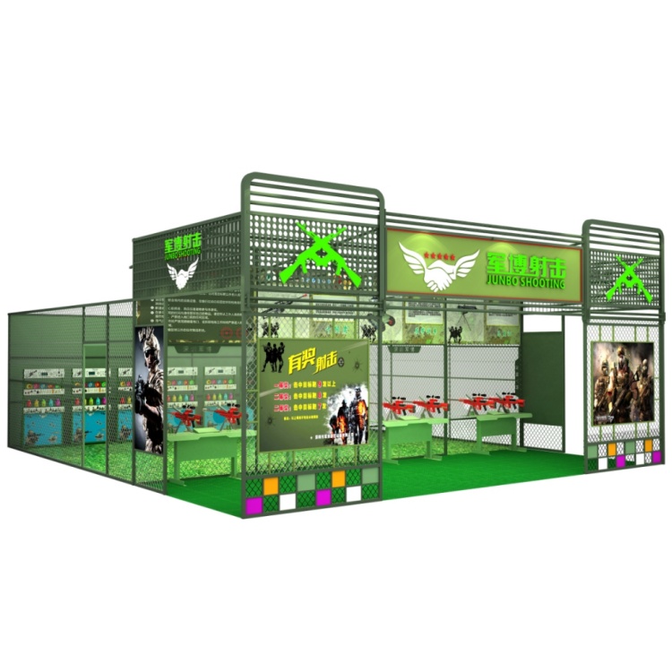 游乐气炮射击体验馆