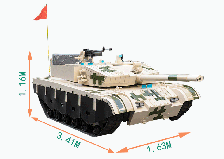 99A坦克车（沙漠黄）