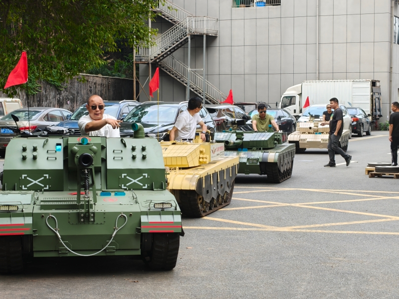 游乐坦克车的应用场景